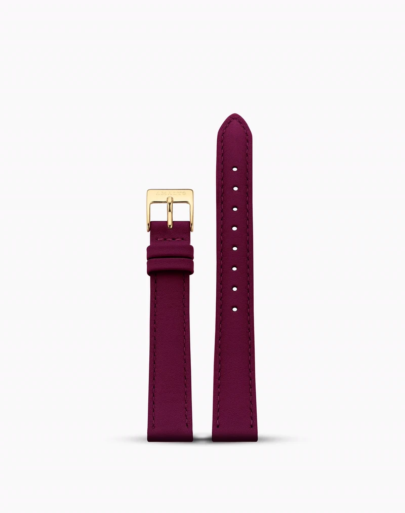 Cuir Bordeaux - 14mm